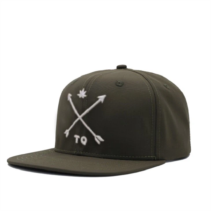 מכירה חמה למכירה כובע snapback ניילון 6 פאנלים
