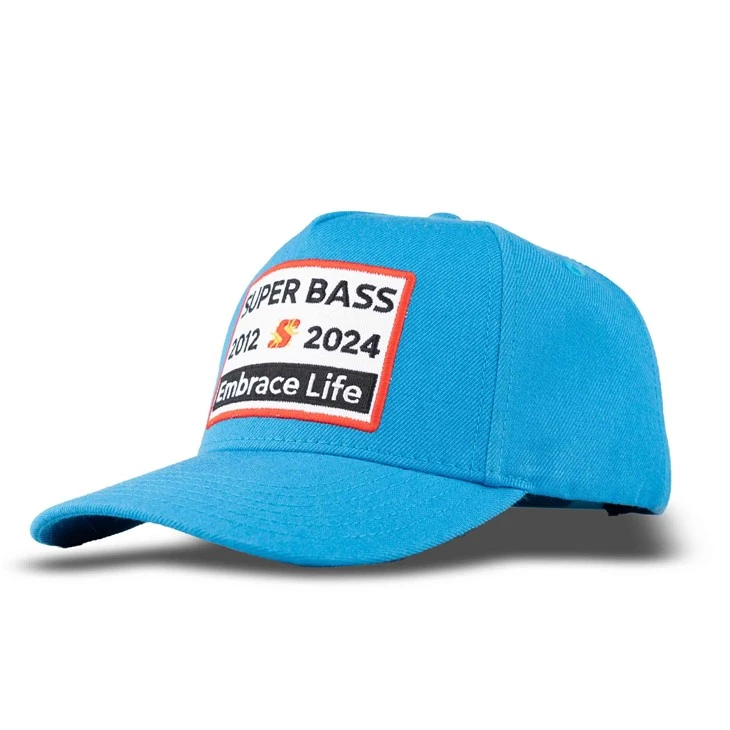 TCAP Custom Blue Baseball Hats Embroidery Cotton Hats Sport Caps