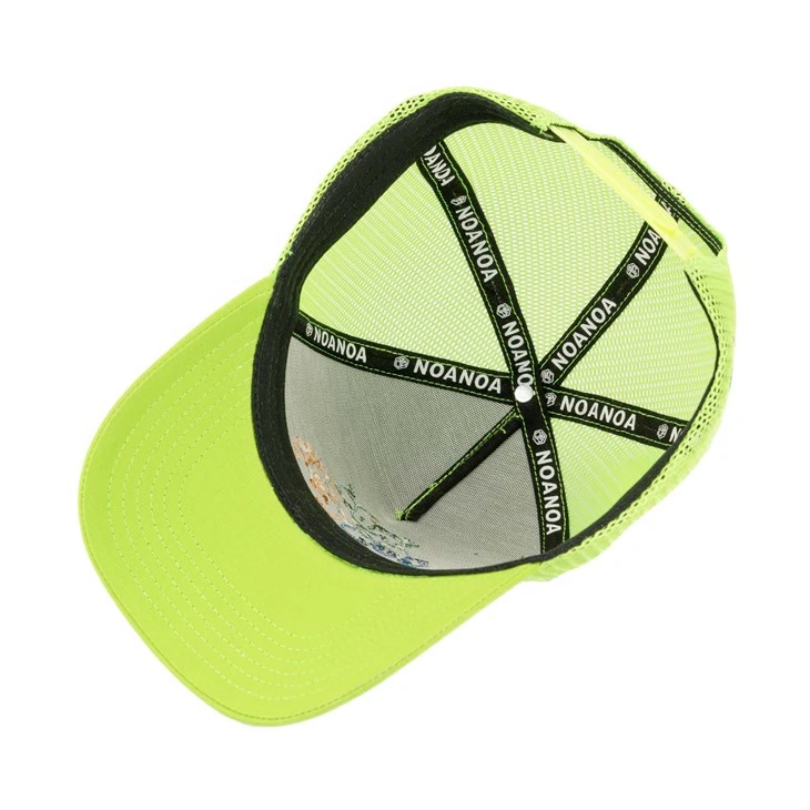 TCAP Customized Twill Cotton Fabric Flat Embroidery High Profile 5Panel Mesh Trucker Cap